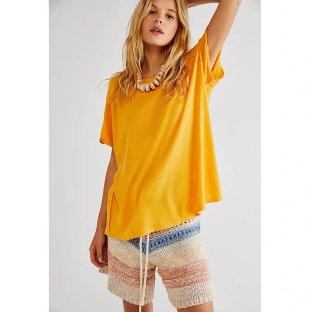 NWT Free People Boyfriend Tee